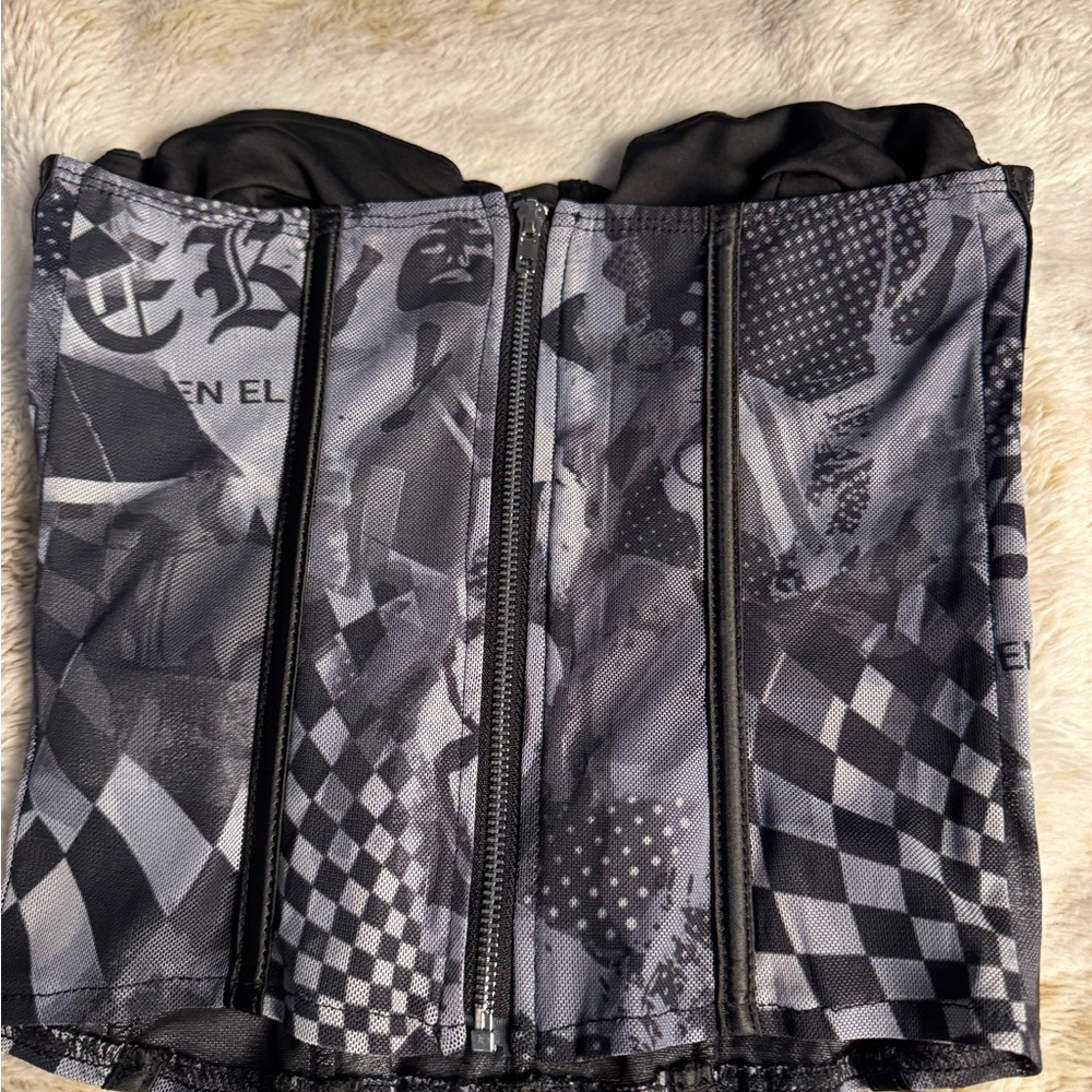 Edikted Black And Gray Patterned Set - image 2